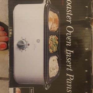GE oven roaster pan insert